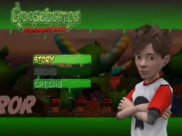 Goosebumps HorrorLand screen shot title